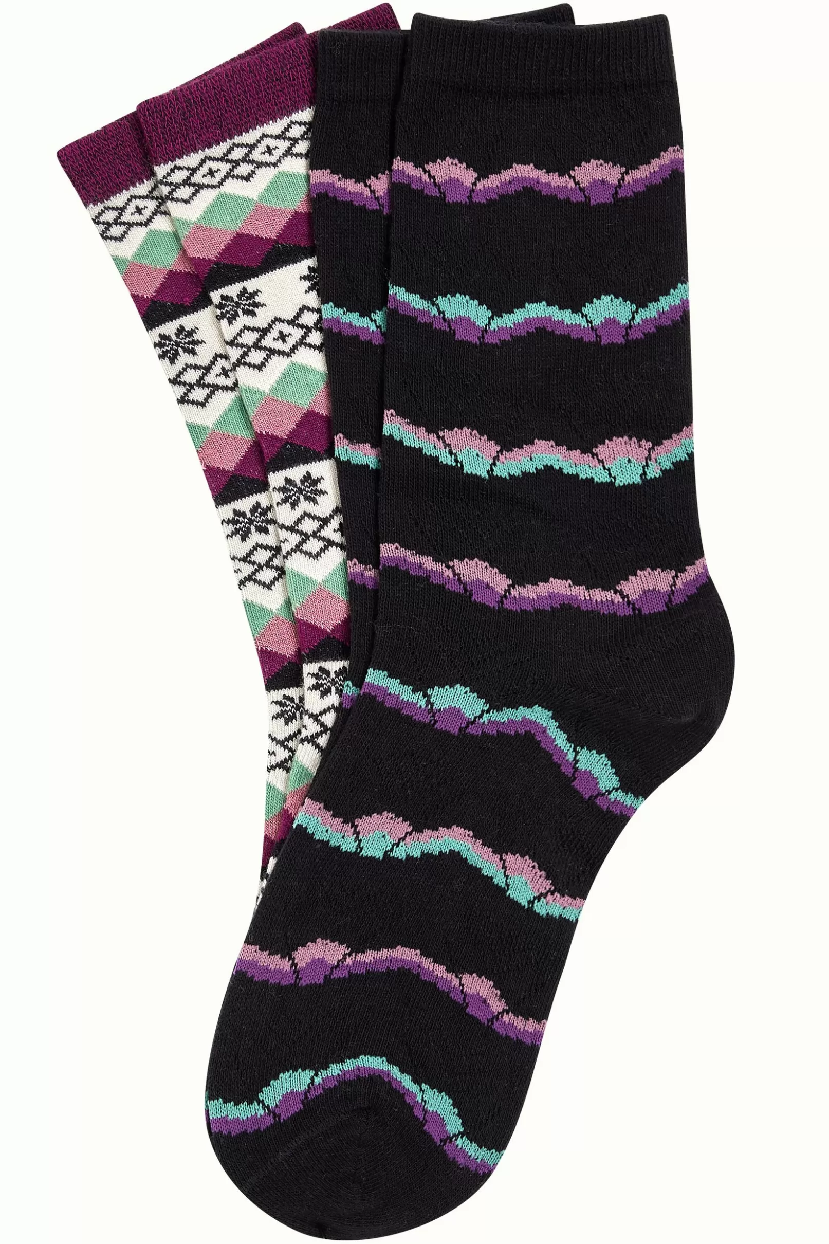 Accessoires*King Louie Socks 2-Pack Aspen Caspia Purple